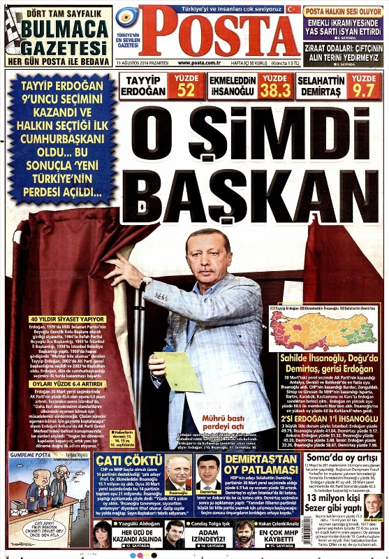 SEÇİMİ KİM, NASIL GÖRDÜ? (GAZETE MANŞETLERİ) 17
