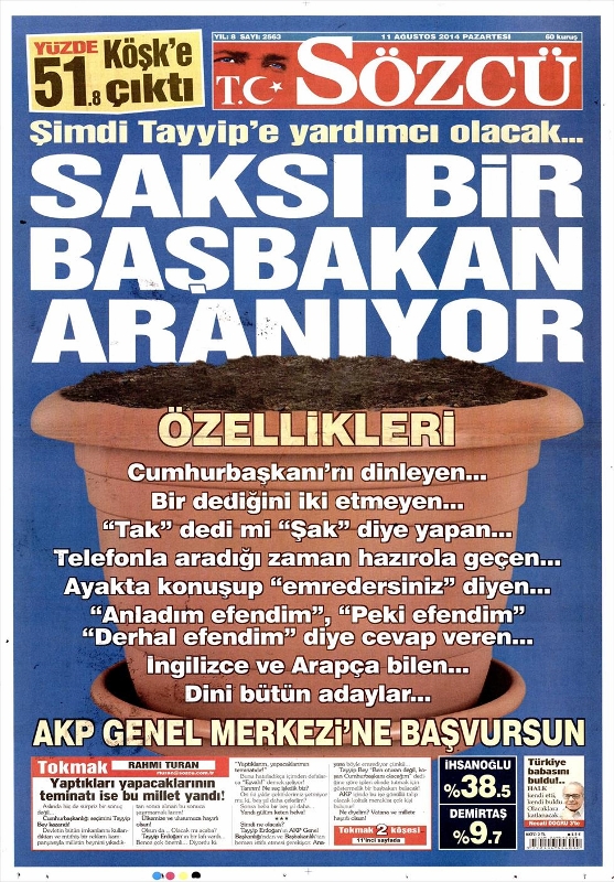 SEÇİMİ KİM, NASIL GÖRDÜ? (GAZETE MANŞETLERİ) 25