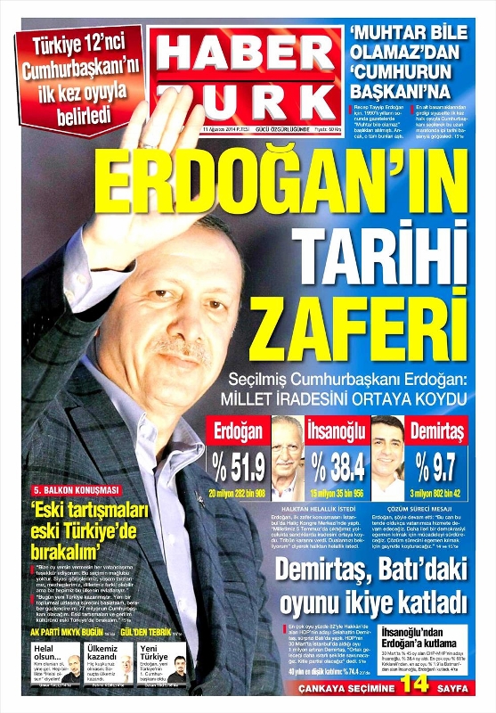 SEÇİMİ KİM, NASIL GÖRDÜ? (GAZETE MANŞETLERİ) 7