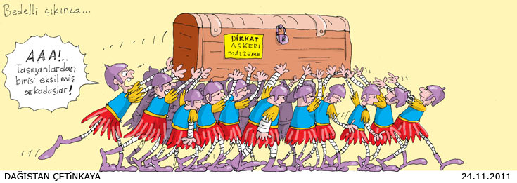 Bedelli askerlik karikatürlere yansıdı 3