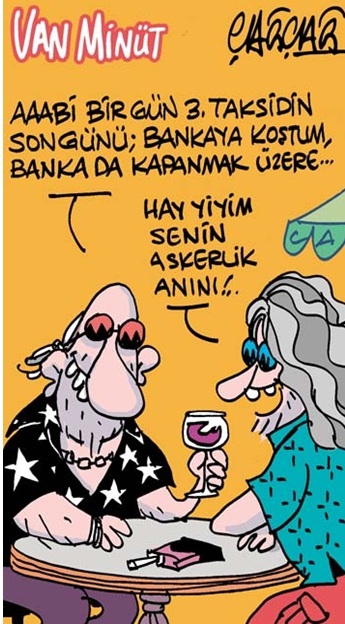 Bedelli askerlik karikatürlere yansıdı 5