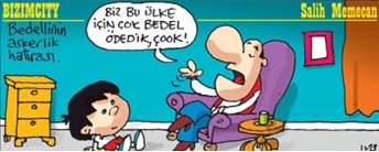Bedelli askerlik karikatürlere yansıdı 9