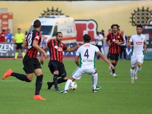 ESKİŞEHİRSPOR:2- TORKU KONYASPOR:1