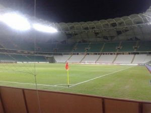 YENİ STADYUMUN GECE GÖRÜNÜŞÜ