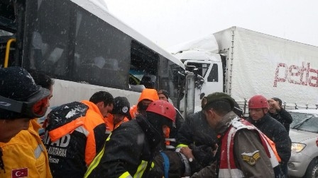 KONYA'DA FECİ KAZA 1