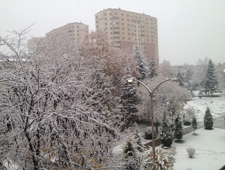 KONYA'YA İLK KAR DÜŞTÜ 2