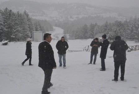 KONYA'YA İLK KAR DÜŞTÜ 3