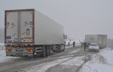 KONYA'YA İLK KAR DÜŞTÜ 4