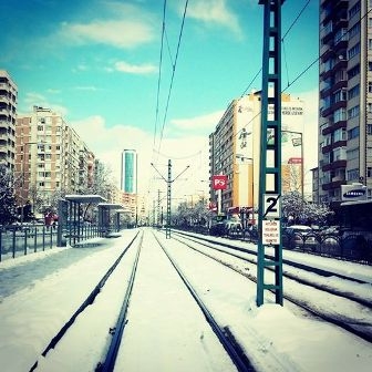 KONYA'DA KAR ETKİLİ OLDU 13