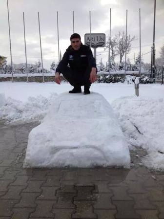 KONYA'DA KAR ETKİLİ OLDU 14