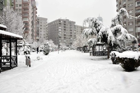KONYA'DA KAR ETKİLİ OLDU 6