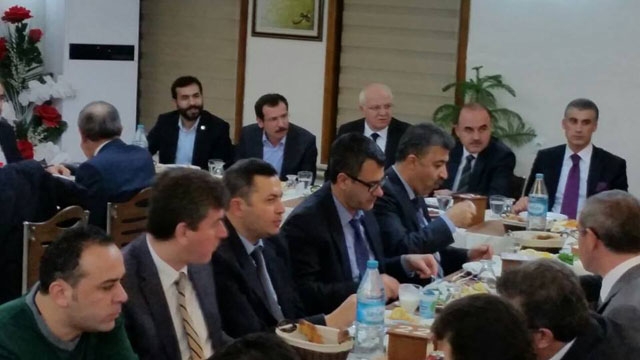 Emniyet Müdürü Namal'a veda yemeği 1