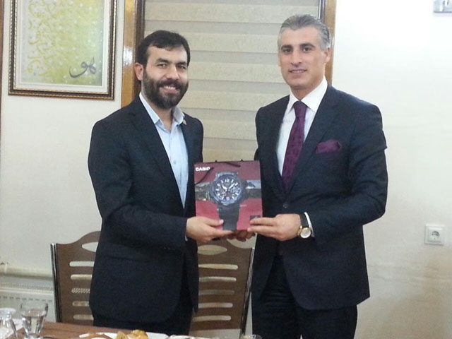 Emniyet Müdürü Namal'a veda yemeği 10