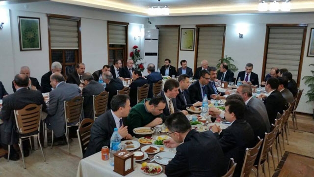 Emniyet Müdürü Namal'a veda yemeği 5