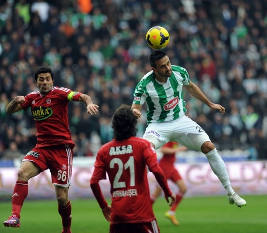 Konya'da kazanan Sergen'in Sivasspor'u 12