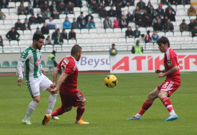 Konya'da kazanan Sergen'in Sivasspor'u 15