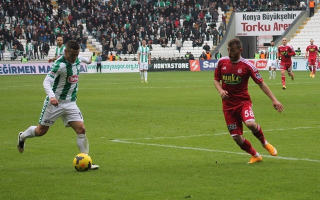 Konya'da kazanan Sergen'in Sivasspor'u 19