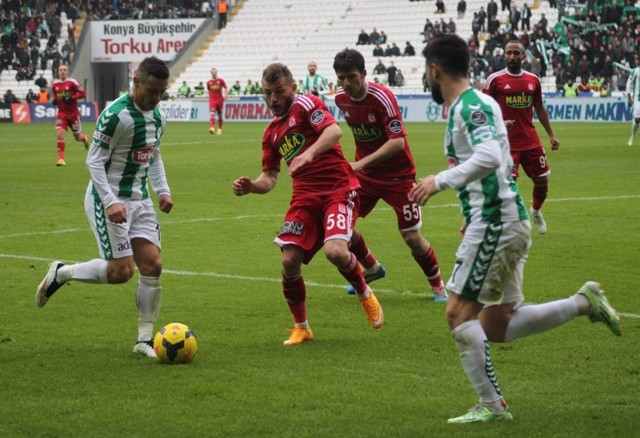 Konya'da kazanan Sergen'in Sivasspor'u 20