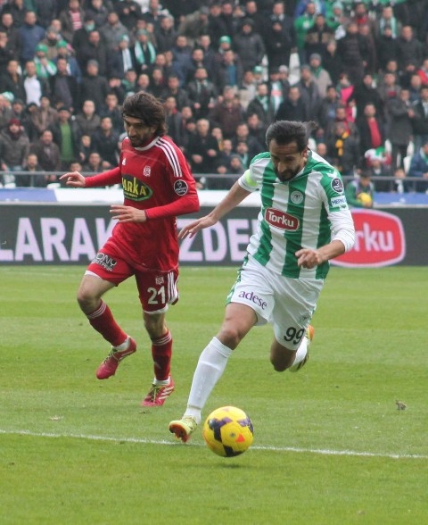 Konya'da kazanan Sergen'in Sivasspor'u 21