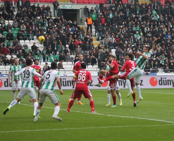 Konya'da kazanan Sergen'in Sivasspor'u 22