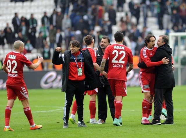Konya'da kazanan Sergen'in Sivasspor'u 32