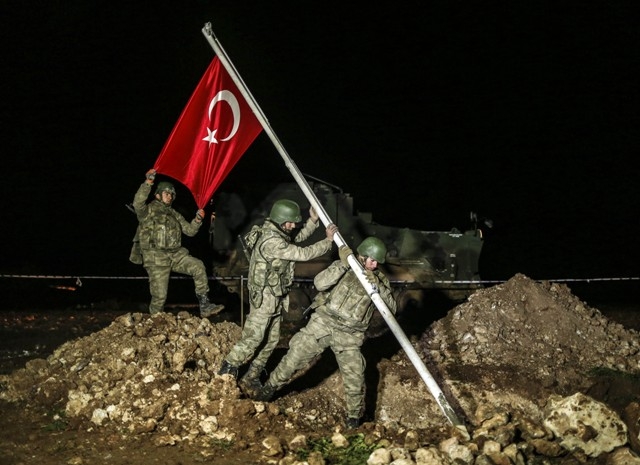TÜRK ORDUSU SURİYE'YE BÖYLE GİRDİ 101