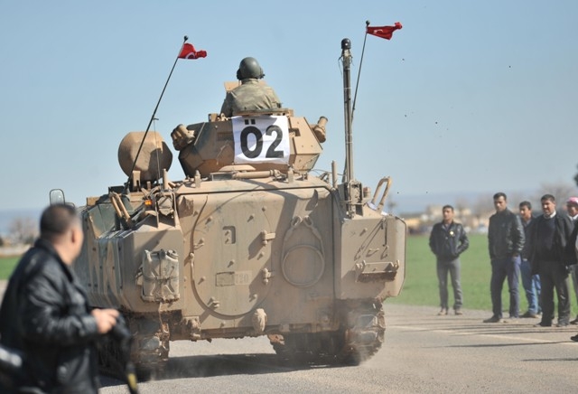 TÜRK ORDUSU SURİYE'YE BÖYLE GİRDİ