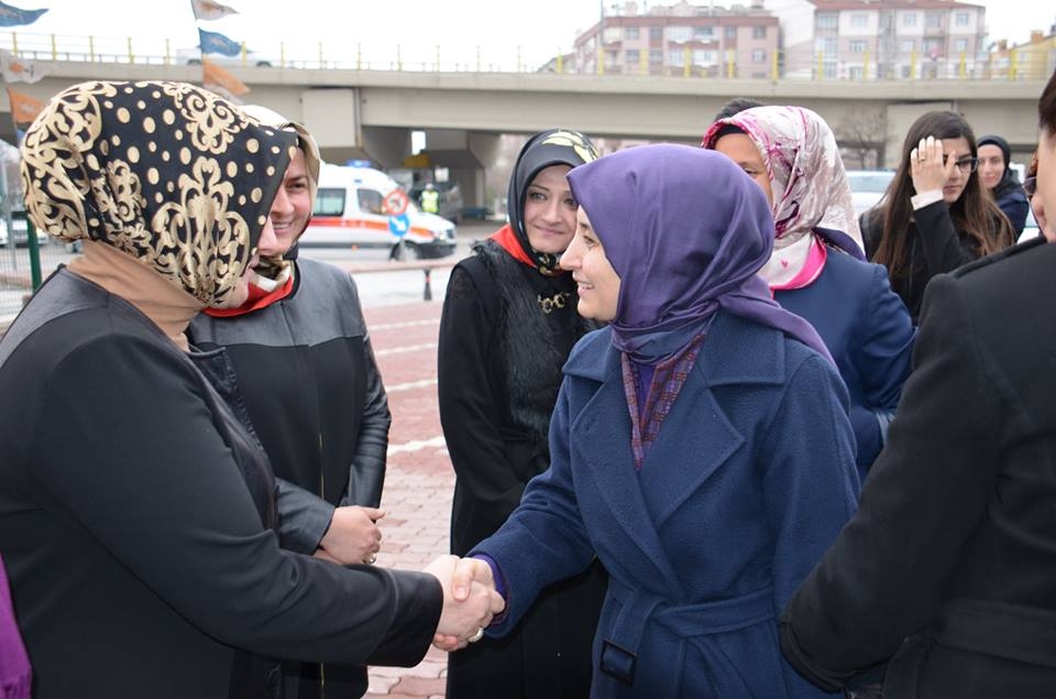Sare Davutoğlu Konya İl Teşkilatı'nı ziyaret etti 11