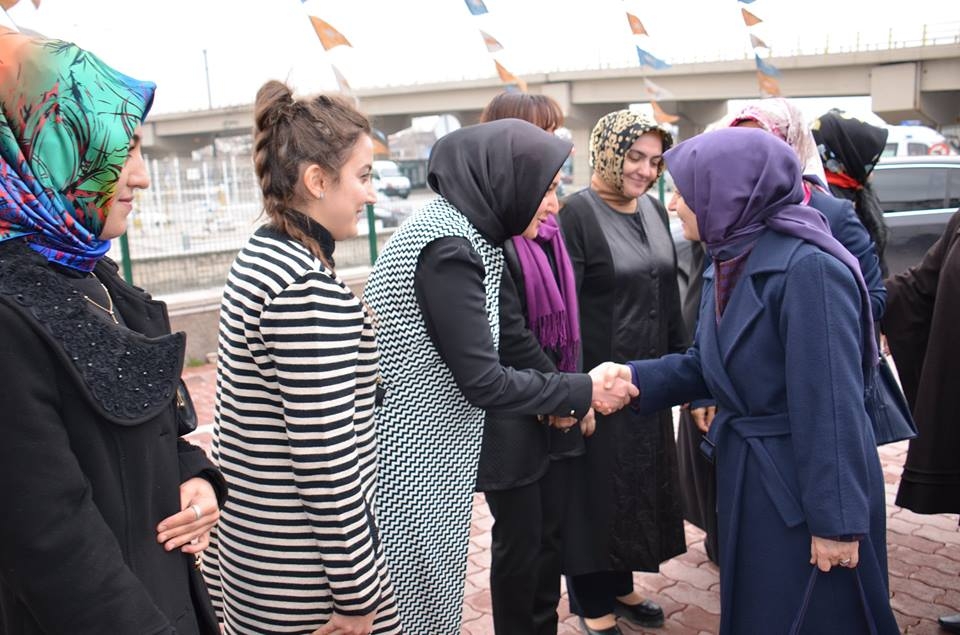Sare Davutoğlu Konya İl Teşkilatı'nı ziyaret etti 9
