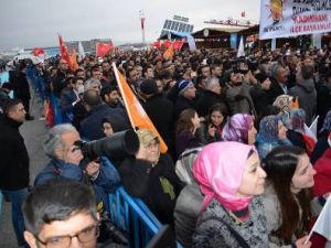 Konya'da Davutoğlu coşkusu