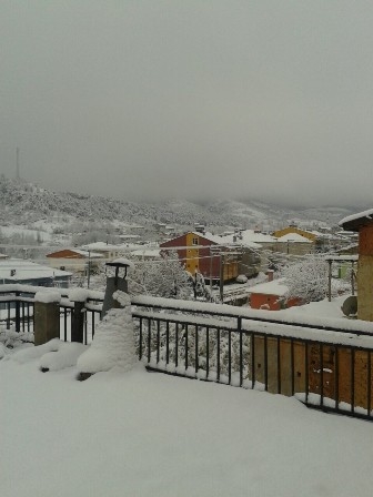 Konya'ya kış geri geldi 10