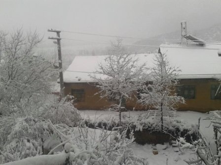 Konya'ya kış geri geldi 5