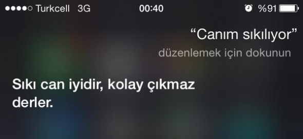 Siri'nin Türklerle imtihanı 14