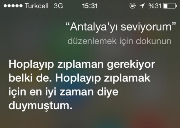 Siri'nin Türklerle imtihanı 17