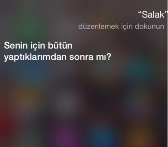 Siri'nin Türklerle imtihanı 8