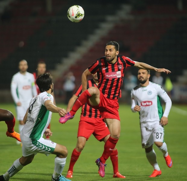 GAZİANTEPSPOR: 1 - TORKU KONYASPOR: 1 2