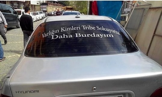 En ilginç araç arkası yazılar 20