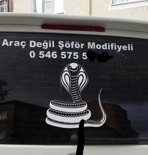 En ilginç araç arkası yazılar 21