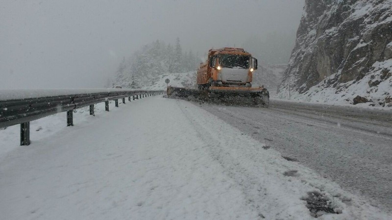 KONYA'DA NİSAN AYINDA KAR MANZARALARI 5