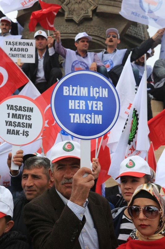 KONYA'DA TARİHİ 1 MAYIS 2