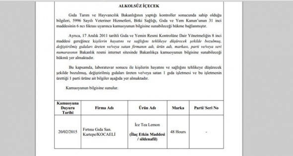 Gıda, Tarım ve Hayvancılık Bakanlığı yasaklanan markaları açıkladı! 17
