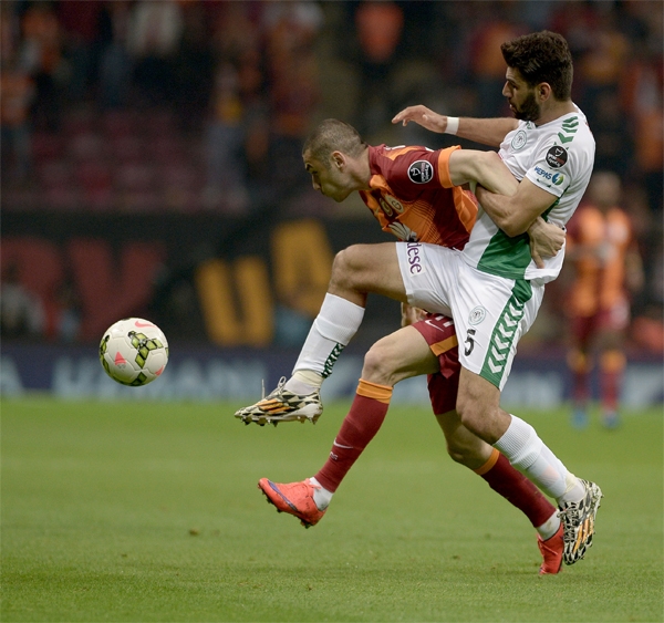 Galatasaray - Konyaspor maçından kareler 12