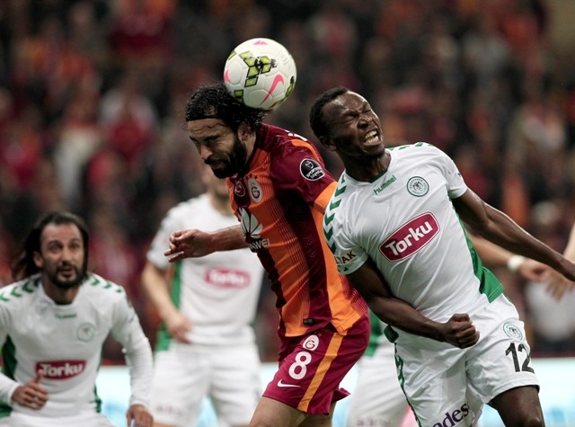 Galatasaray - Konyaspor maçından kareler 19