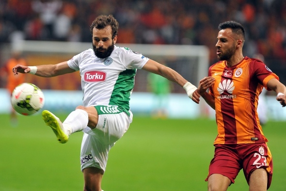 Galatasaray - Konyaspor maçından kareler