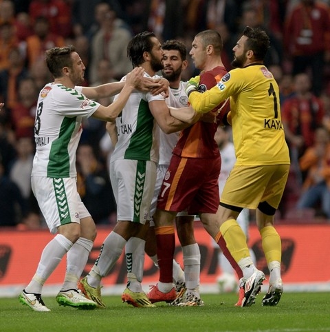Galatasaray - Konyaspor maçından kareler 29