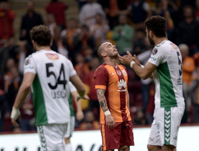 Galatasaray - Konyaspor maçından kareler 32