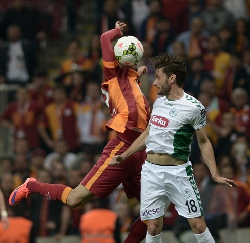 Galatasaray - Konyaspor maçından kareler 51