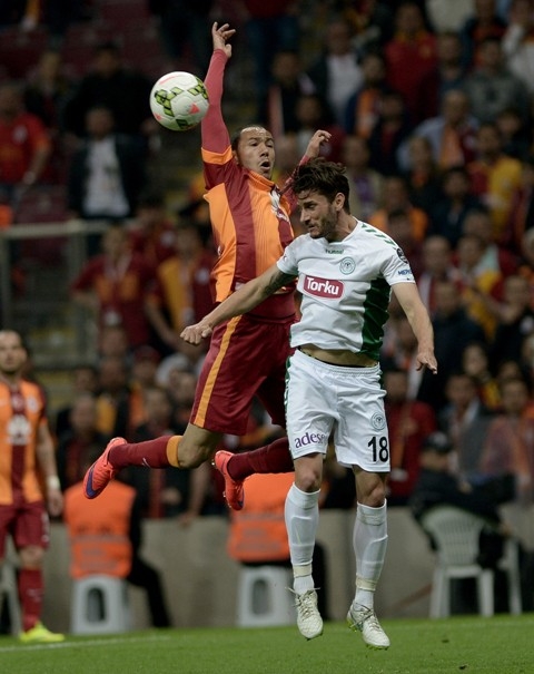 Galatasaray - Konyaspor maçından kareler 52