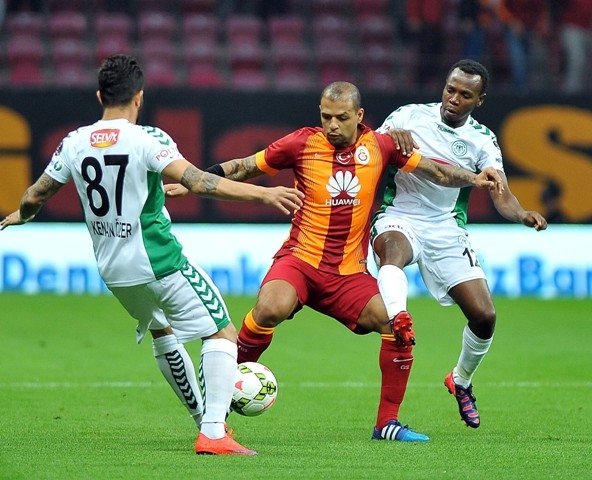 Galatasaray - Konyaspor maçından kareler 65