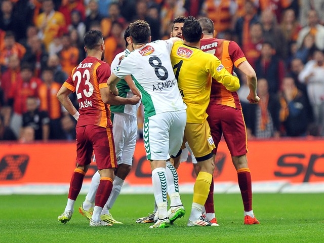 Galatasaray - Konyaspor maçından kareler 74